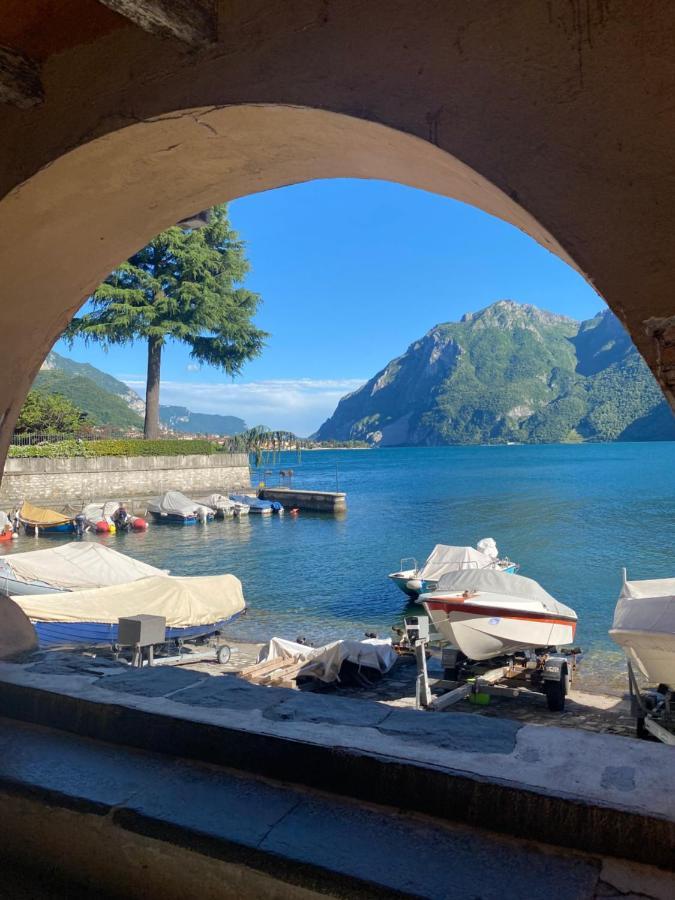 Alexa House Front Lake Mandello del Lario Bagian luar foto